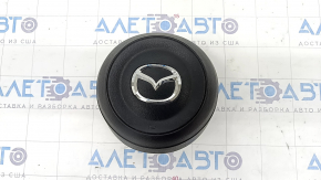 Airbag in the steering wheel driver Mazda CX-5 17 - black, chrome is used, rusty pyropatron