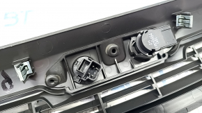 Upper dashboard air duct trim Chevrolet Volt 11-15 black