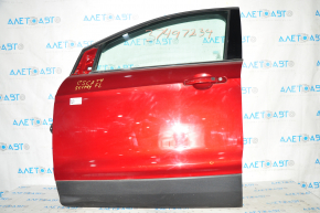 Door assembly front left Ford Escape MK3 13- keyless, overlay with code, red RR, butt