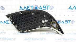 Left dashboard cover Chevrolet Volt 11-15 black with gray insert