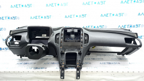 Torpedo front panel with AIRBAG Chevrolet Volt 11-15 black with pad on pillow, scratches