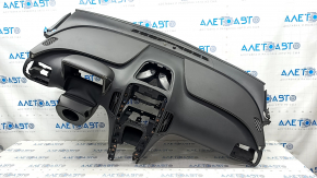 Torpedo front panel with AIRBAG Chevrolet Volt 11-15 black with pad on pillow, scratches