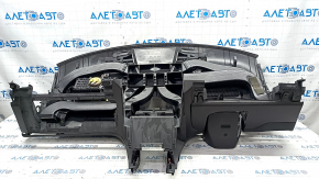 Torpedo front panel with AIRBAG Chevrolet Volt 11-15 black with pad on pillow, scratches