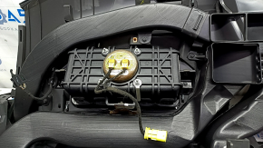 Torpedo front panel with AIRBAG Chevrolet Volt 11-15 black with pad on pillow, scratches