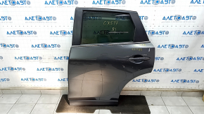 Door assembly rear left Mazda CX-5 17- graphite 46G, butt