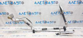 Air conditioner tube heater-condenser Hyundai Elantra UD 11-16 deep scratches