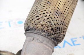 Kia Optima 11-15 2.4 exhaust pipe, corrugation is torn, no stud