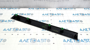 Door sill trim front left Honda Accord 18-22 black, worn