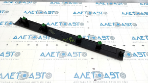 Door sill trim front right Honda Accord 18-22 black, worn