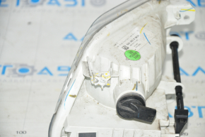 Left turn signal Ford Escape MK3 17-19 rest, white, with fog lights, sand, broken mount