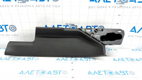 Door sill trim rear left inner Acura MDX 14-17 black, worn