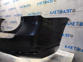 Bare rear bumper Subaru Forester 14-18 SJ graphite, broken mount