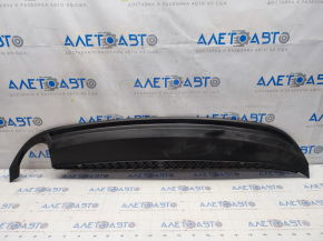 Rear bumper lip VW Passat b7 12-15 USA structure, under 1 pipe, scratches, pressed