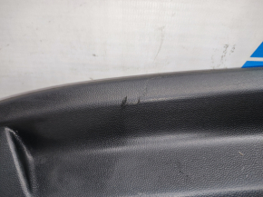 Rear bumper lip VW Passat b7 12-15 USA structure, under 1 pipe, scratches, pressed