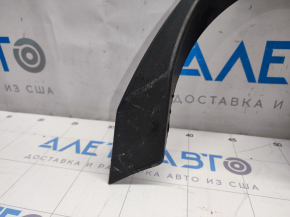 Rear bumper lip VW Passat b7 12-15 USA structure, under 1 pipe, scratches, pressed