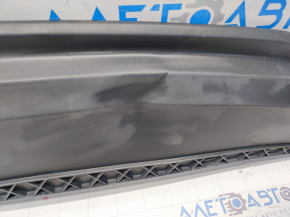 Rear bumper lip VW Passat b7 12-15 USA structure, under 1 pipe, scratches, pressed