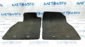 Set of mats Chevrolet Volt 11-15 cloth black, without 1 fastener