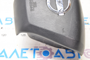 Airbag in steering wheel driver Nissan Pathfinder 13-20 black, cerpina