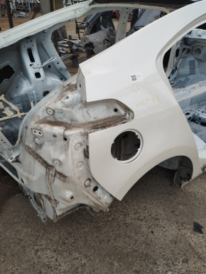 Quarter wing rear right Chevrolet Volt 11-15 on the body, white