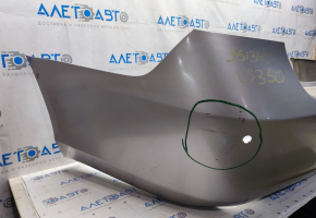 Bare rear bumper Lexus ES350 07-12 silver 3R4, for 2 pipes, scratches