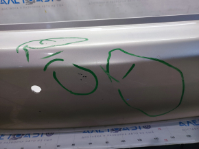 Bare rear bumper Lexus ES350 07-12 silver 3R4, for 2 pipes, scratches