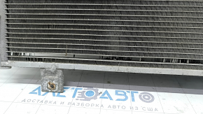Mazda CX-5 17 air conditioner condenser radiator - honeycombs fell out, dehydrator mounting bolt is broken