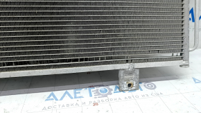 Mazda CX-5 17 air conditioner condenser radiator - honeycombs fell out, dehydrator mounting bolt is broken