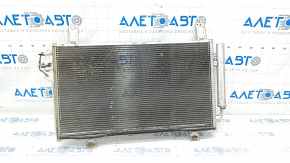 Mazda CX-5 17 air conditioner condenser radiator - honeycombs fell out, dehydrator mounting bolt is broken