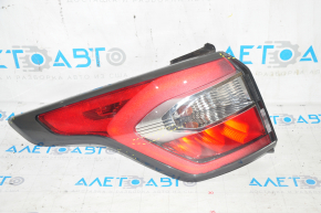 Outer wing lamp left Ford Escape MK3 17-19 rest, scratches, air on edge