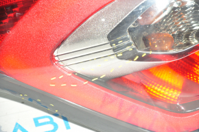 Outer wing lamp left Ford Escape MK3 17-19 rest, scratches, air on edge
