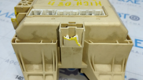 Under-dash fuse box Toyota Highlander 08-10 hybrid missing cover, cracks