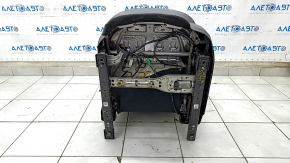 Driver's seat Mazda CX-5 17- without airbag, black leather, Alcantara insert, electric with heating, driftwood, not working, dented, for dry cleaning