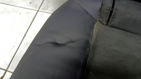 Rear row of seats 2nd row Mazda CX-5 17 - black leather, Alcantara insert, driftwood, dented, dry cleanable