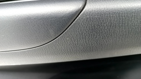 Door trim card rear left Mazda CX-5 17- with black leather insert, armrest leather black, butt