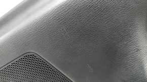 Door trim card rear right Mazda CX-5 17- with black insert leather, armrest leather black, scratches