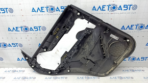 Door trim card rear right Mazda CX-5 17- with black insert leather, armrest leather black, scratches