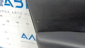 Door trim card front left Mazda CX-5 17- BOSE, with black leather insert, armrest leather black, tear
