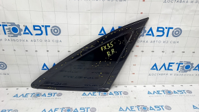 Window blind glass rear right Infiniti FX35 FX45 03-08 scratches on molding, scratches on glass