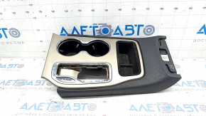 Center console trim with cup holders Jeep Grand Cherokee WK2 17- beige