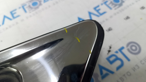 Window blind glass rear right Infiniti JX35 QX60 13- scratches on chrome