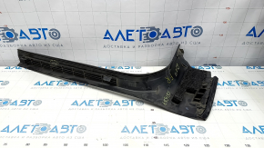Front right threshold trim Mercedes GLA 14-20 black, broken guide, worn