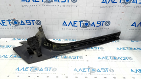 Door sill trim front left Mercedes GLA 14-20 black, worn