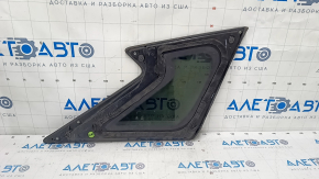Window blind glass rear left Infiniti QX50 19- scratches on molding, scratches on glass