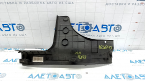 Door sill trim rear right inner Hyundai Elantra UD 11-16 black, worn