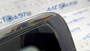 Window blind glass rear right VW Atlas 18- 1 chrome scratches on chrome, scratches on glass