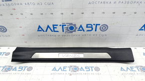 Door sill trim with illumination front right Toyota Venza 21 - black, scratches