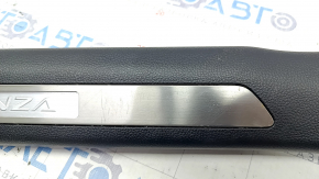 Door sill trim with illumination front right Toyota Venza 21 - black, scratches