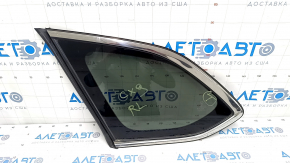 Window blind glass rear left Mazda CX-9 16- chrome scratches on chrome