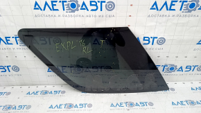 Window blind glass rear left Ford Explorer 11-19 scratches on glass