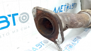 Exhaust manifold with catalytic converter Mazda CX-5 17 - rusty, studs sawed off
